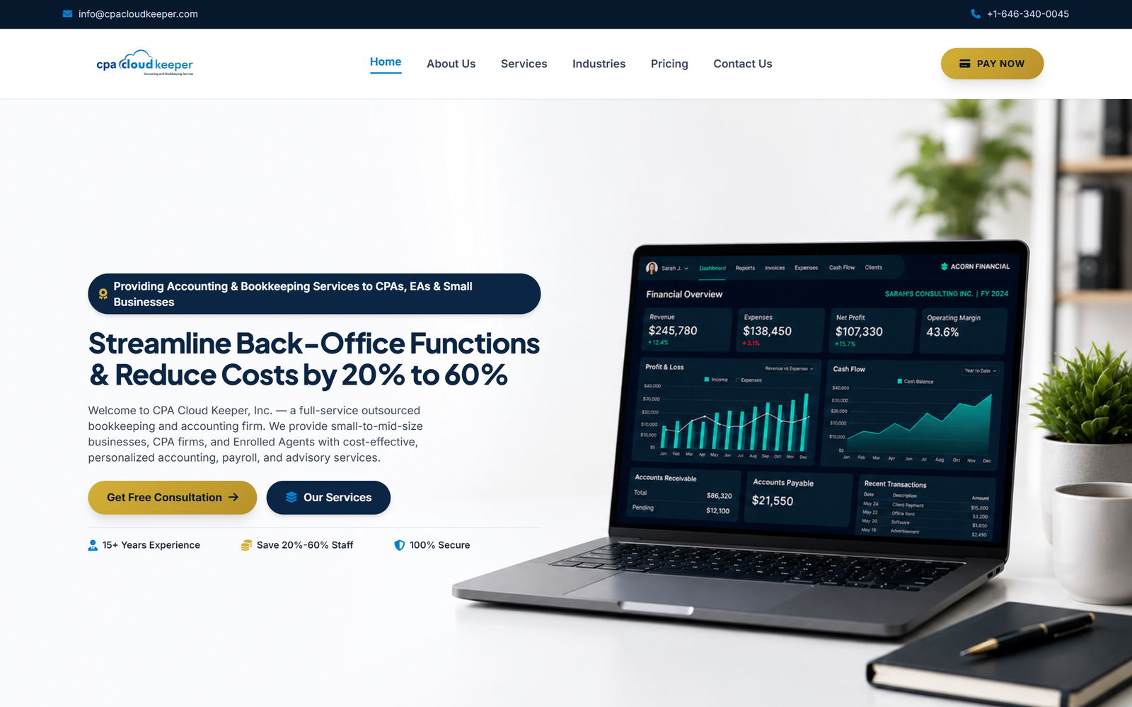 CPA Cloudkeeper Screenshot